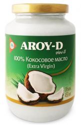 Кокосовое масло (extra virgin) AROY-D (450 мл)