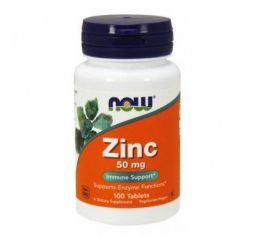 NOW Zinc Gluconate 50 мг (100 таб)