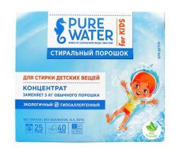 Стиральный порошок для детского белья (800 г). Pure water