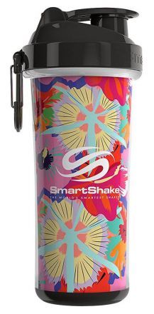 Шейкер Double Wall Series Цветочный (750 мл), SmartShake