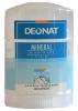 Дезодорант-Кристалл, кристалл-минерал, стик, плоский, вывинчивающийся (twist up), (70 г) DeoNat