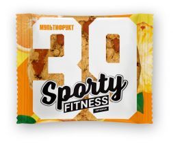 Протеиновое печенье Sporty Fitness Мультифрукт (60 г)