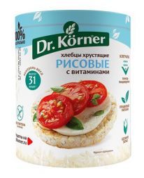 Хлебцы &quot;Рисовые с витаминами&quot; Dr. Korner (100 г)