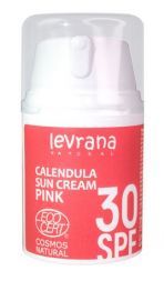 Солнцезащитный крем для лица и тела 30 SPF PINK &quot;Календула&quot; (50 мл), Levrana