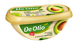 Крем-масло на растительной основе лайма и масло авокадо 72,5% De olio 220 гр