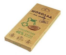 Молочный шоколад на меду 46% Гагаринские мануфактуры (45 г)