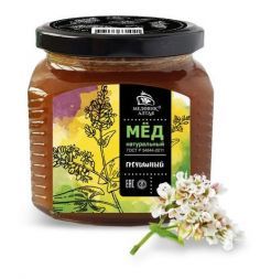 Алтайский мёд натуральный Гречишный (500 г), Медовик Алтая