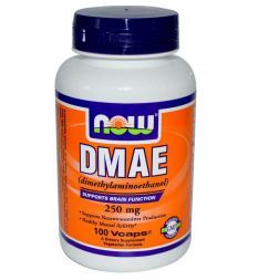 NOW DMAE 250 мг (100 кап)
